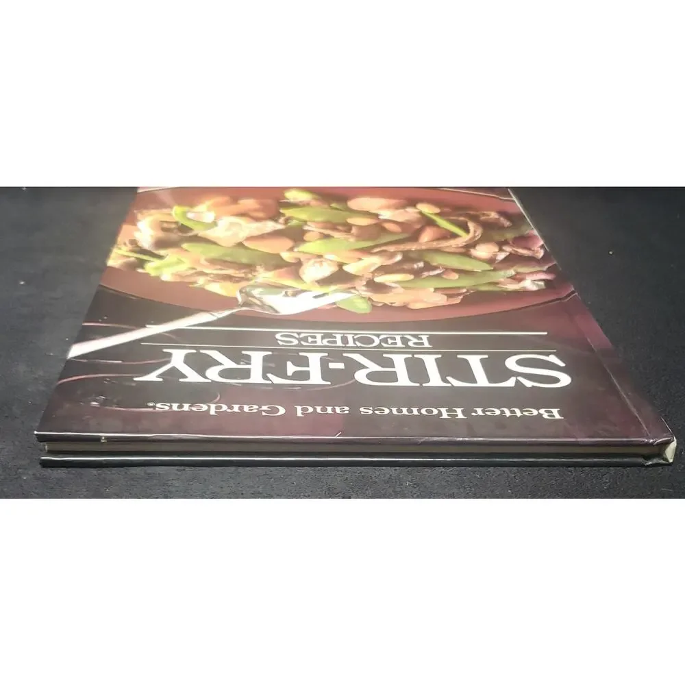 Vintage Better Home & Gardens Stir-Fry First Edition Recipes Hardback Cookbook